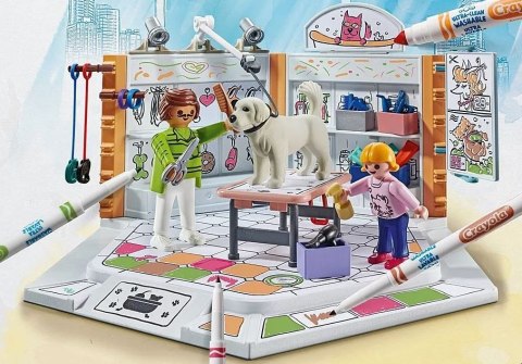 Playmobil Zestaw z figurkami Color 71514 Salon dla psów