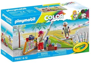 Playmobil Zestaw z figurkami Color 71515 Skatepark