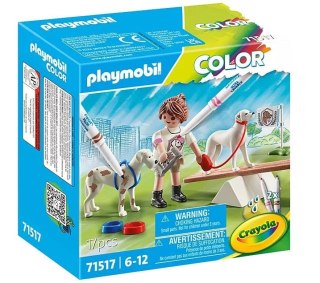 Playmobil Zestaw z figurkami Color 71517 Trening z psami