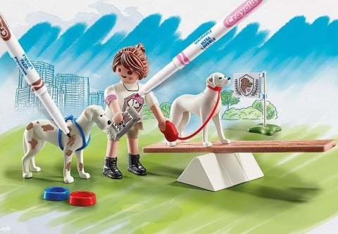 Playmobil Zestaw z figurkami Color 71517 Trening z psami