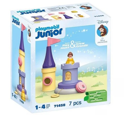 Playmobil Zestaw z figurkami Junior Disney 71458 Wieża zabaw Belli