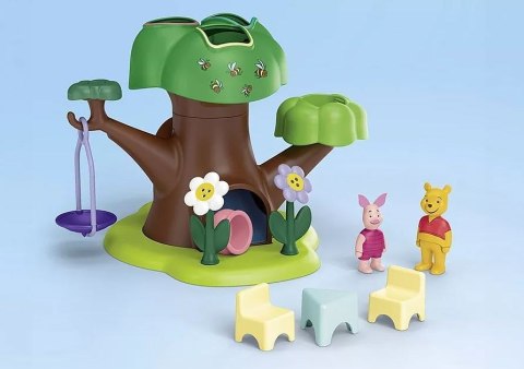 Playmobil Zestaw z figurkami Junior Disney 71693 Domek w drzewie Kubusia Puchatka i Prosiaczka