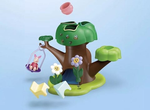 Playmobil Zestaw z figurkami Junior Disney 71693 Domek w drzewie Kubusia Puchatka i Prosiaczka