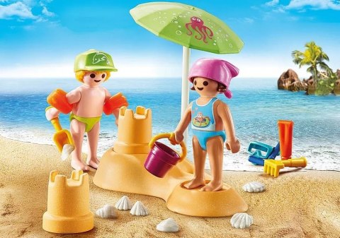 Playmobil Zestaw z figurkami Special Plus 71581 Dzieci i zamek z piasku