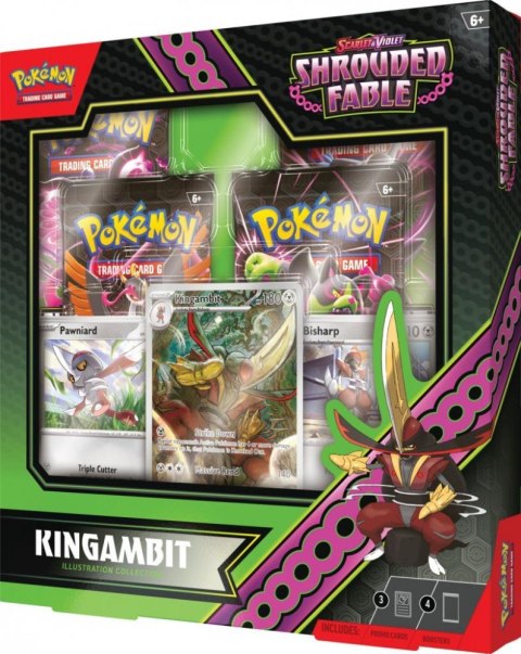 Pokemon TCG Karty Shrouded Fable Kingambit Illustrati