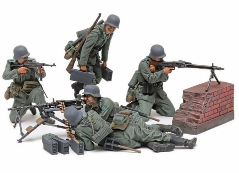 Tamiya Figurki German Machine Gun Team (Mid-WWII) 1/35