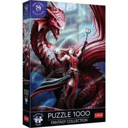 Trefl Puzzle 1000 elementów Szkarłatny Mag Anne Stokes