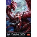 Trefl Puzzle 1000 elementów Szkarłatny Mag Anne Stokes