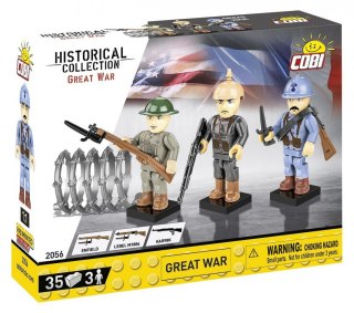 Cobi Klocki Klocki Great War 3 figurki 35 klocków