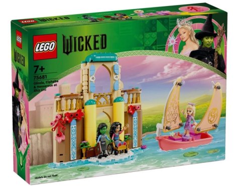 LEGO Klocki Wicked 75681 Glinda, Elphaba i Nessarose na Shiz University