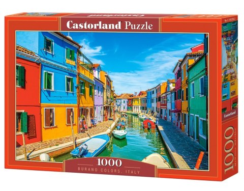 Castor Puzzle 1000 elementów Kolory Burano Włochy