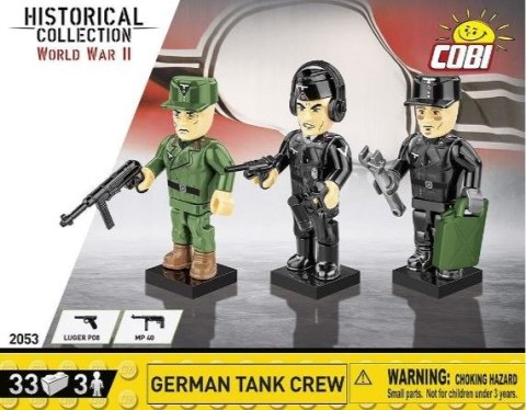 Cobi Klocki Klocki German tank crew 3 figurki