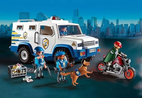 Playmobil Zestaw z figurkami Action Heroes 71597 Transporter pieniędzy