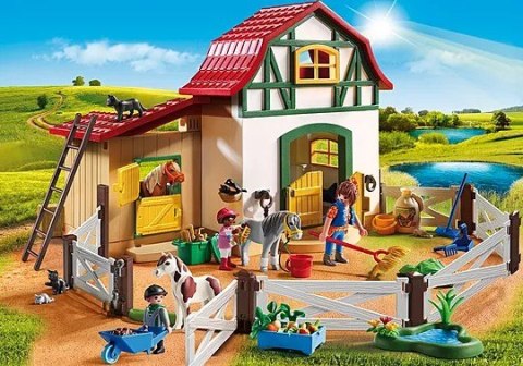 Playmobil Zestaw z figurkami Country 5684 Farma kucyków