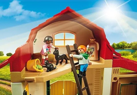 Playmobil Zestaw z figurkami Country 5684 Farma kucyków