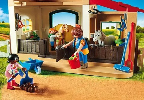 Playmobil Zestaw z figurkami Country 5684 Farma kucyków