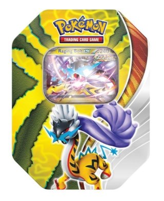 Pokemon TCG Karty Paradox Destinies Ex Tin Raging Bolt ex