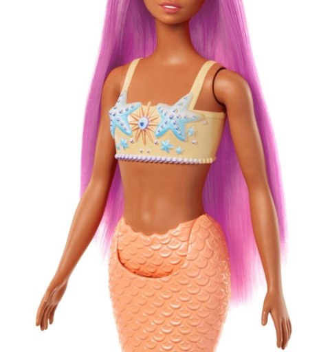 Mattel Lalka Barbie Syrenka Pomarańczowy ogon