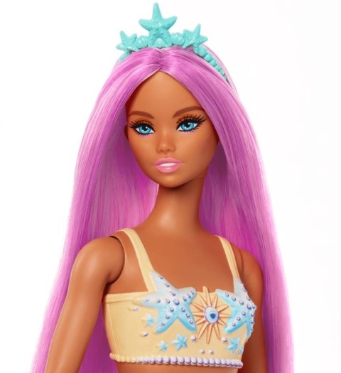 Mattel Lalka Barbie Syrenka Pomarańczowy ogon