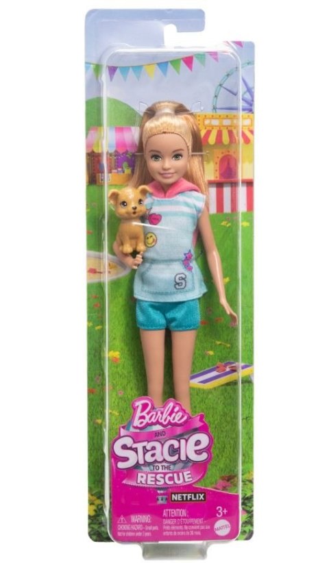 Mattel Lalka filmowa Barbie Stacie z pieskiem