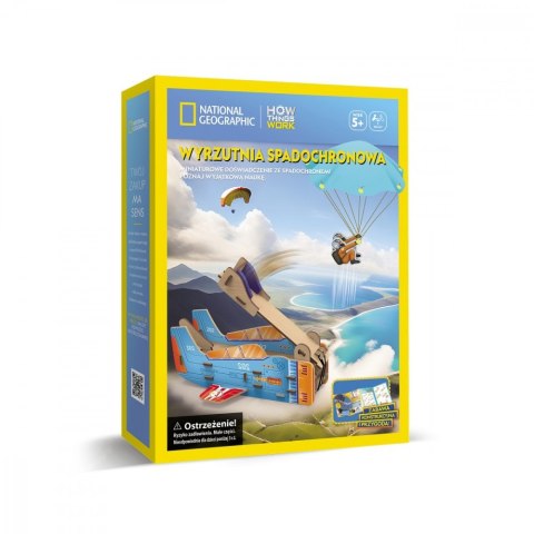 Cubic Fun Puzzle 3D National Geographic Wyrzutnia spadochronowa