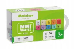 Marioinex Klocki Mini Waffle Edu - Kostki matematyczne 60 elementów