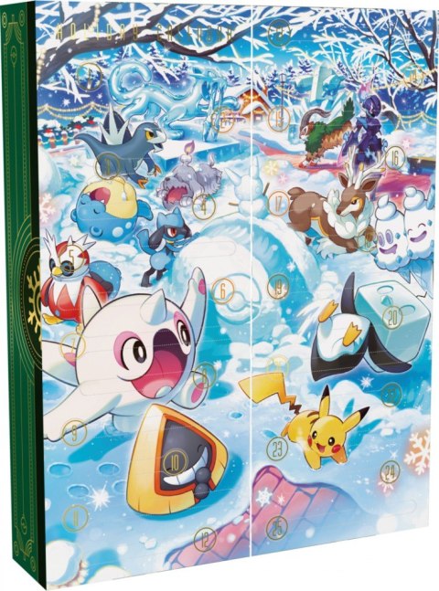 Pokemon TCG Kalendarz adwentowy Holiday Calendar 2024