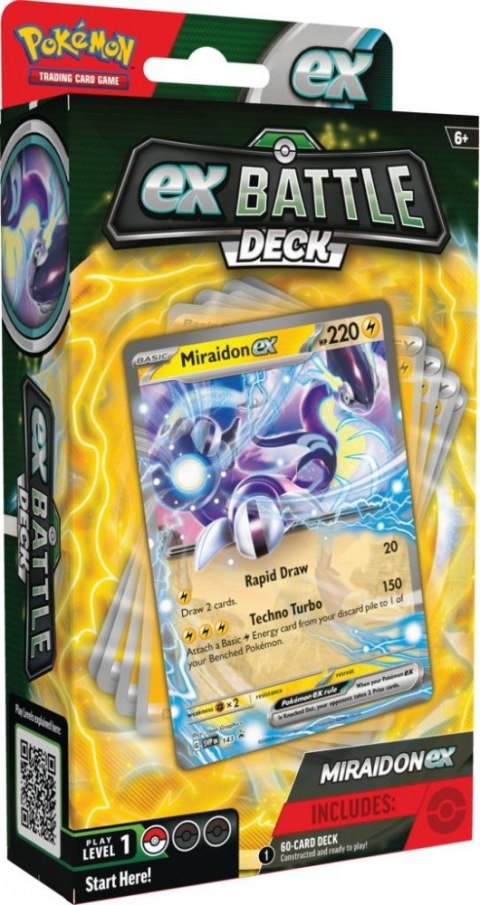 Pokemon TCG Karty Battle Deck Miraidon ex