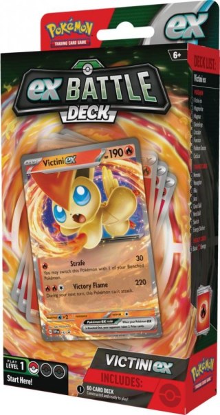 Pokemon TCG Karty Battle Deck Victini ex