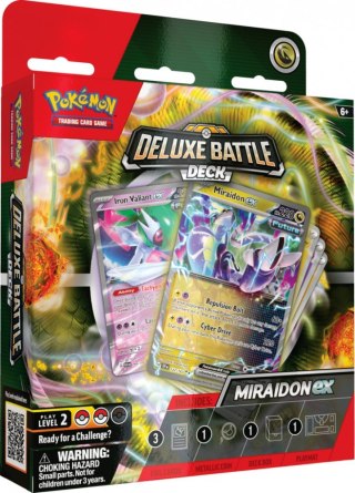 Pokemon TCG Karty Deluxe Battle Deck Miraidon ex