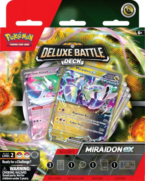 Pokemon TCG Karty Deluxe Battle Deck Miraidon ex