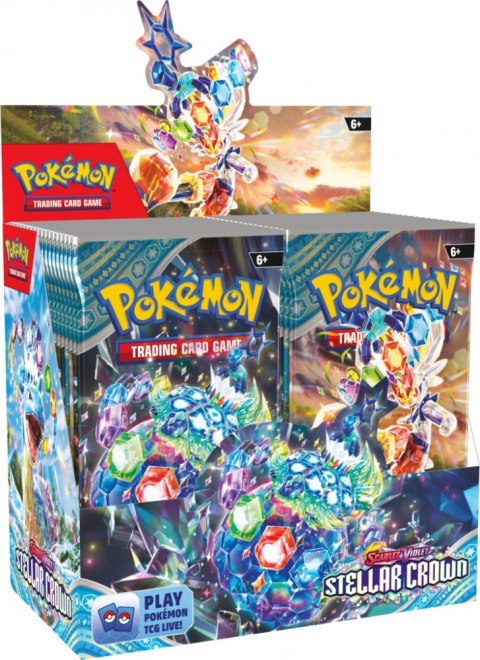 Pokemon TCG Karty Stellar Crown - Booster Box (36)