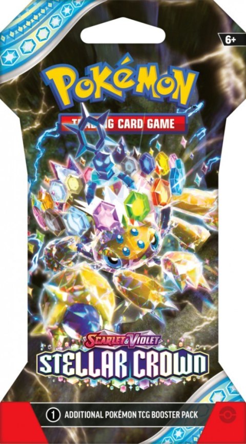 Pokemon TCG Karty Stellar Crown Sleeved Booster (1 sztuka)