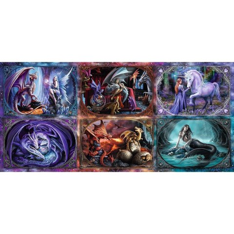 Trefl Puzzle 9000 elementów Fantasy Creatures Anne Stokes