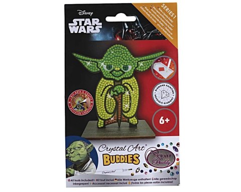 Epee Mozaika diamentowa Crystal Art Buddies Figurka 2D Yoda Star Wars