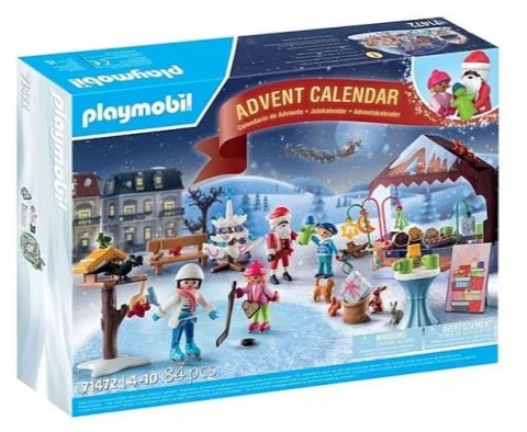 Playmobil Zestaw figurek 71472 Jarmark Bożonarodzeniowy - kalendarz adwentowy