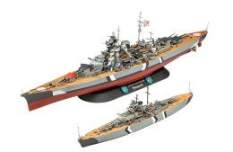 Revell Zestaw upominkowy Legend Bismarck 1/700