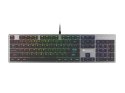 GENESIS Thor 420 RGB klawiatura USB AZERTY US English Srebrny GENESIS