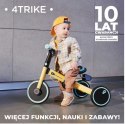 Kinderkraft Rowerek trójkołowy 4TRIKE SILVER GREY