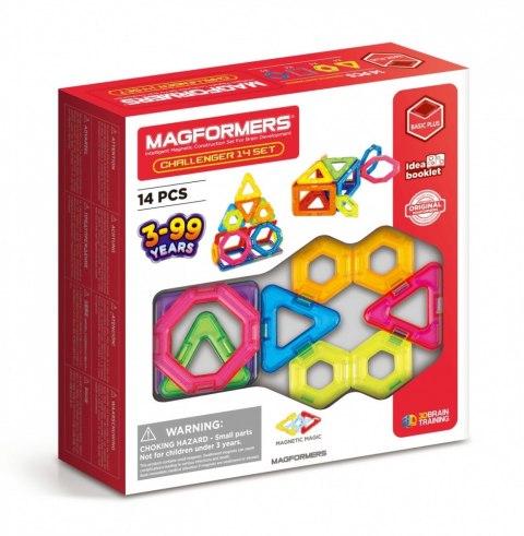 Magformers Klocki magnetyczne Challenger 14 elementów