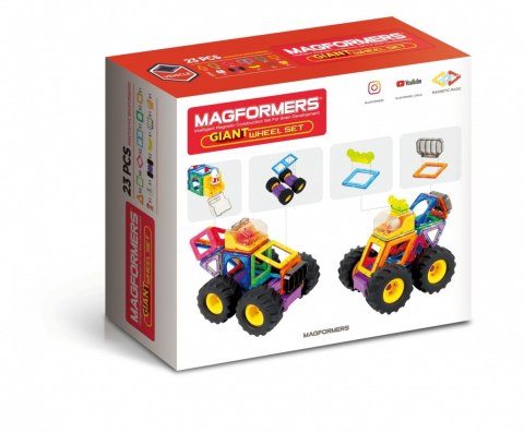 Magformers Klocki magnetyczne Giant wheel set 23 elementy