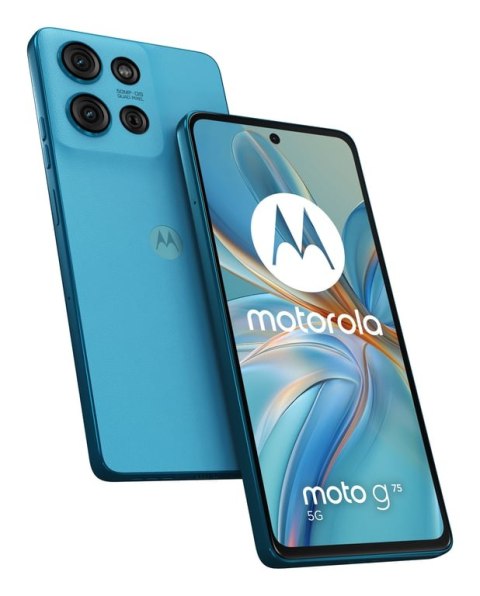 Motorola moto G75 5G 17,2 cm (6.78") Hybrid Dual SIM Android 14 USB Type-C 8 GB 256 GB 5000 mAh Niebieski Motorola