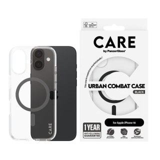 PanzerGlass CARE by PG BLK MagSafe iPhone16 6.1 pokrowiec na telefon komórkowy Przezroczysty PanzerGlass