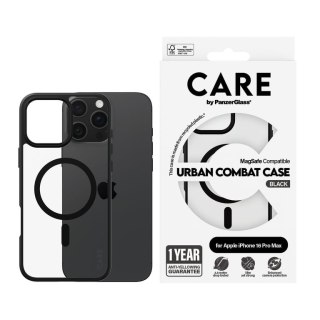 PanzerGlass CARE by PG UrbCom BLK MagS iPhone16P 6.9 pokrowiec na telefon komórkowy Przezroczysty PanzerGlass