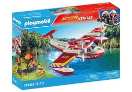 Playmobil Zestaw figurek Action Heroes 71463 Samolot straży pożarnej z funkcją gaszenia pożaru