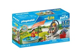 Playmobil Zestaw figurek City Life 71476 Wodna zabawa w ogrodzie