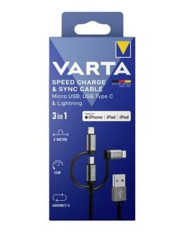 Varta 57937 101 111 ładowarka do urządzeń przenośnych Uniwersalne Lightning, USB Wewnętrzna Varta