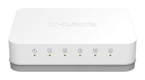 D-Link GO-SW-5G Nie zarządzany Gigabit Ethernet (10/100/1000) Biały D-Link