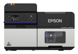 Epson ColorWorks C8000e (BK) drukarka etykiet Atramentowa Kolor 600 x 1200 DPI 300 mm/s Przewodowy i Bezprzewodowy Przewodowa si Epson