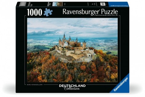 Ravensburger Polska Puzzle 1000 elementów Zamek Hohenzollernów Niemcy